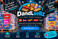 DandLsellz branded toy pallets with LEGO, Barbie, Hot Wheels, NERF and more - wholesale toy pallets for UK resellers and market traders