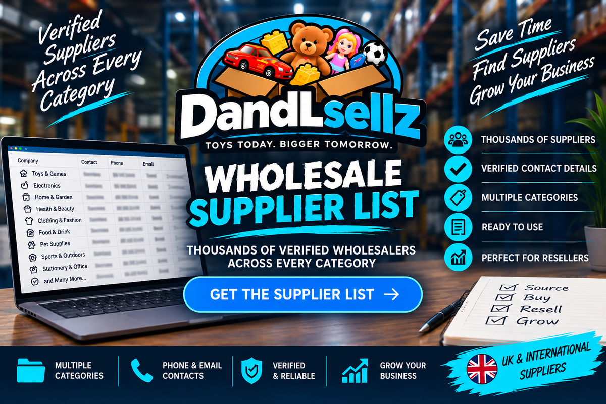 UK Wholesaler Database – Verified Commercial Edition (91 Suppliers)